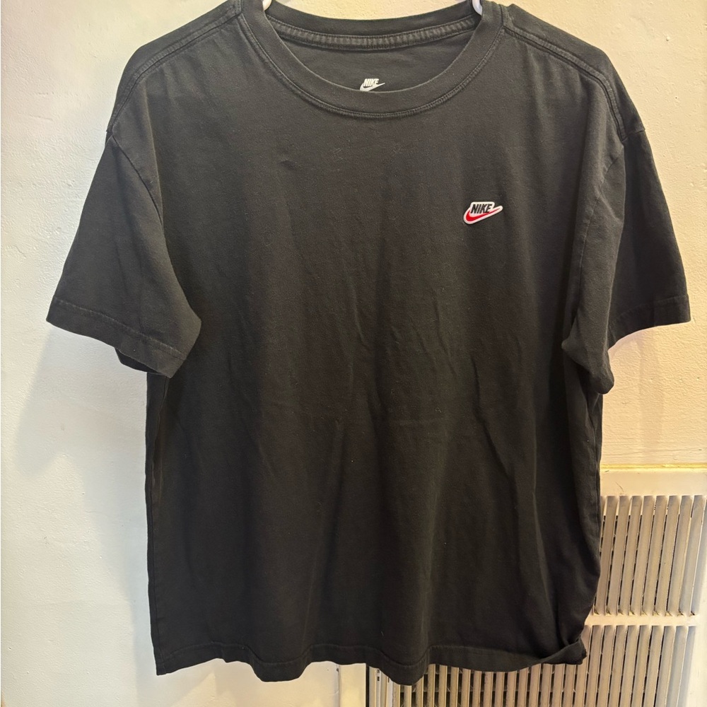 Nike Black Short Sleeve Tee Classic Casual
